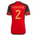 Cheap Belgium Toby Alderweireld #2 Home Football Shirt World Cup 2022 Short Sleeve